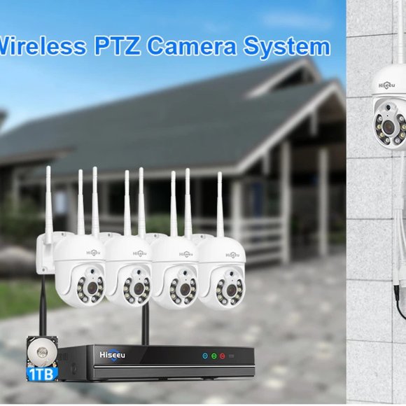 3MP WIFI CAMERA IN/OUTDOOR 5X DIGITIAL ZOOM PTZ IP CAMERAS - Picture 5 of 6